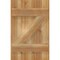 Ekena Millwork Joined Board-n-Batten Shutters w/Z-Bar, Rough Sawn Western Red Cedar, 16 1/8W x 25H, PR RBJ06Z16X025RWR - alternate 4